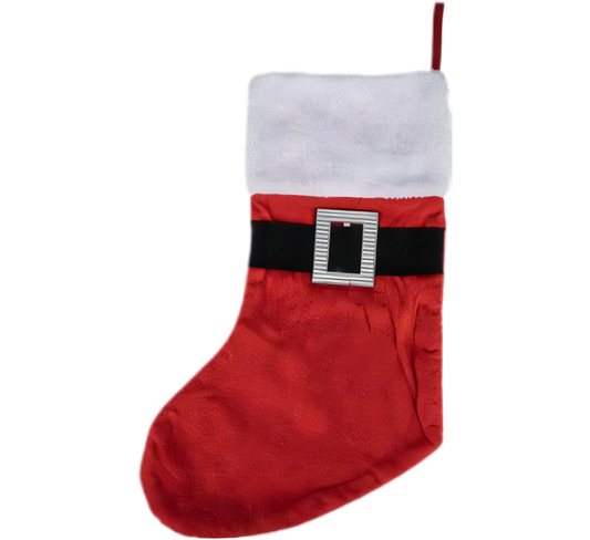 Christmas Stockings With Santa Belt 45cm
