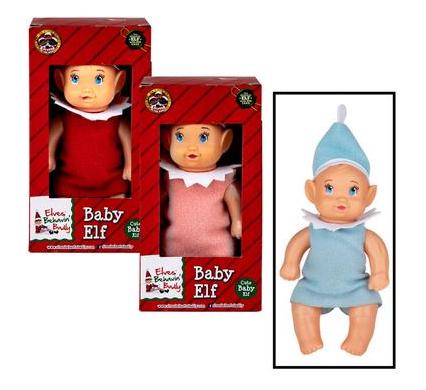 Christmas Elf Baby Doll - Assorted