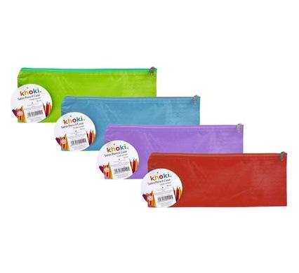 Pencil Case or File Pocket - Satin - 30 x 11 cm