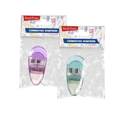 Pencil Sharpener and Eraser - Novelty - 2-in-1