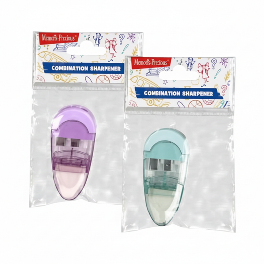 Pencil Sharpener and Eraser - Novelty - 2-in-1