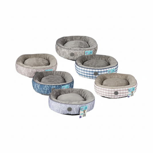 Pet Bed Round - 50 cm - Assorted Designs