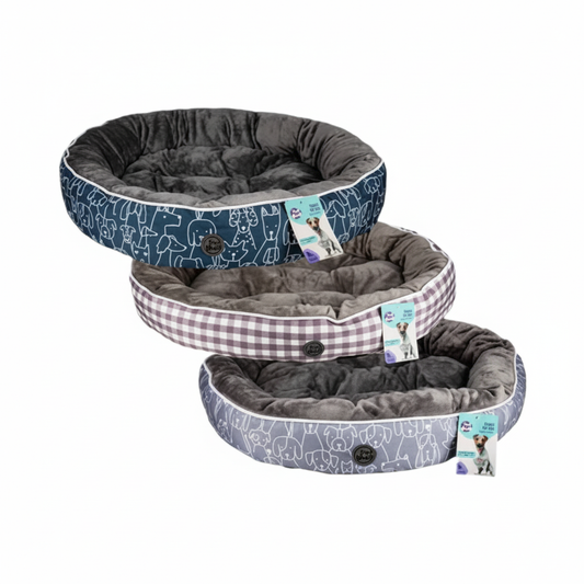 Pet Bed Round - 70 cm - Assorted Designs