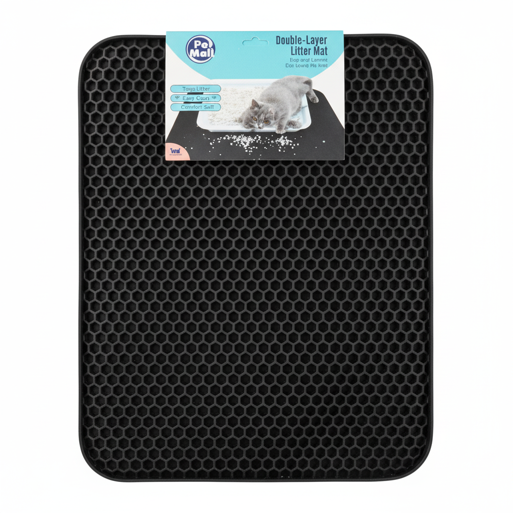 Cat Litter Mat Double Layer - 40 x 50 cm
