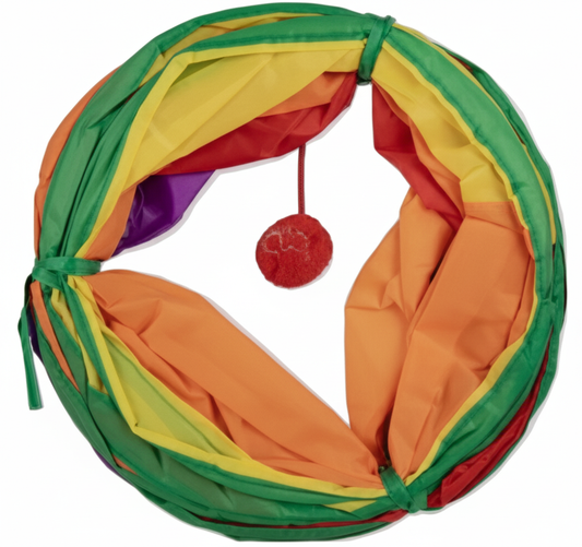 Pet Cat Toy Tunnel - S Shaped