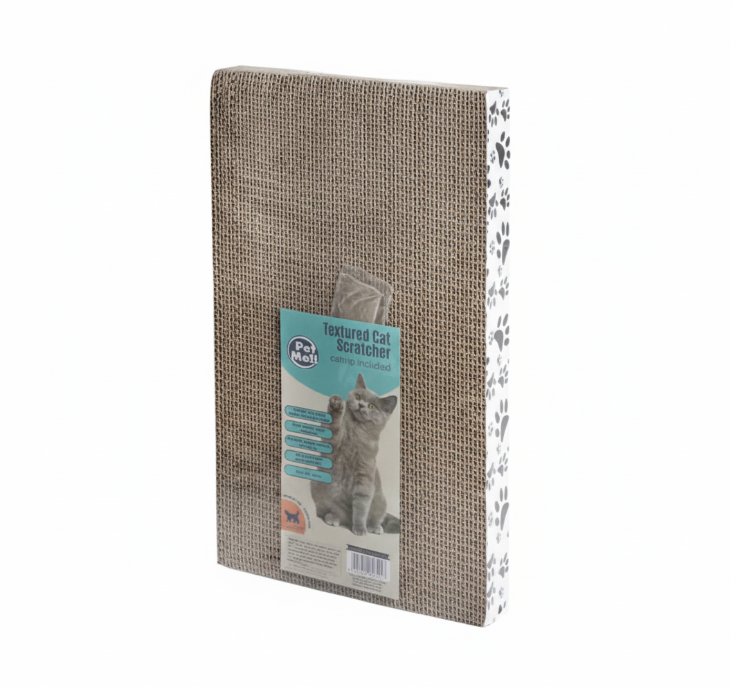 Cardboard Pet Cat Scratch Pad (47 cm x 24 cm x 4 cm)