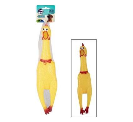 Pet Dog Toy Vinyl Chicken - 38 cm