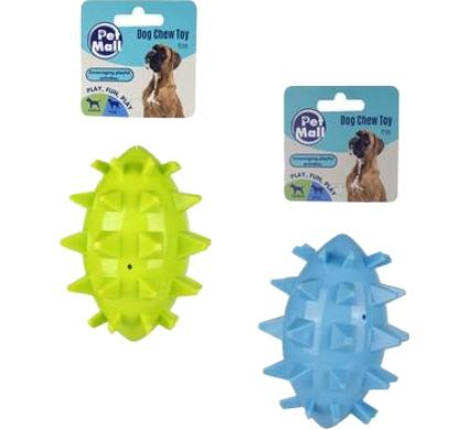 Pet Dog Toy Ball - Thermoplastic Rubber - Spiked - 12cm