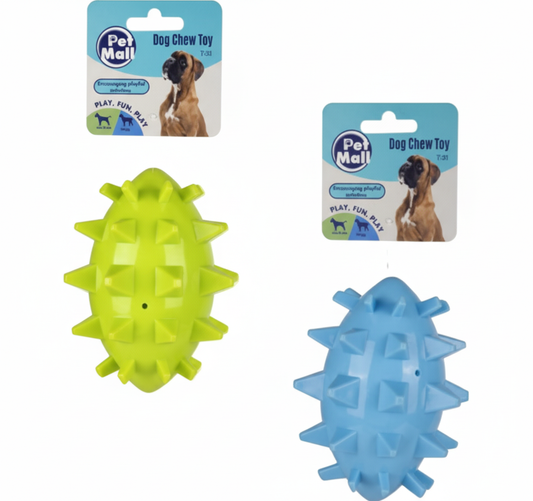 Pet Dog Toy Ball - Thermoplastic Rubber - Spiked - 12cm