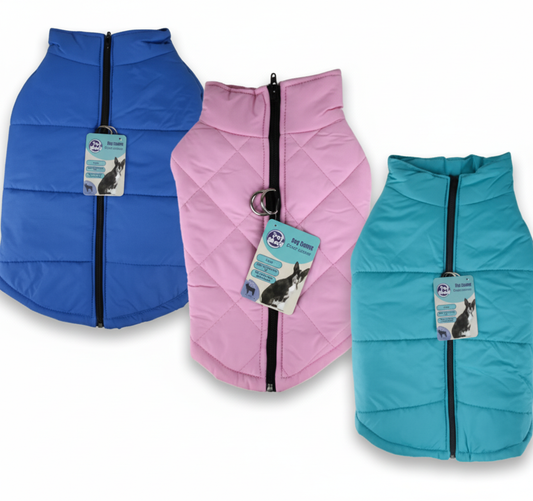 Pet Dog Jacket with Zipper - Unisex - Extra Large