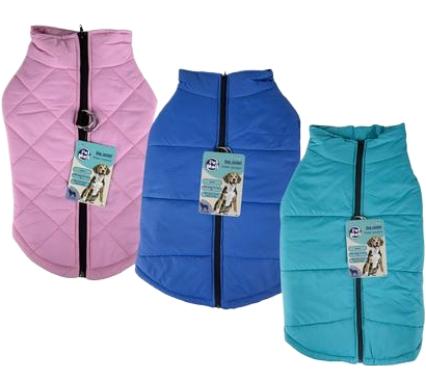 Pet Dog Jacket with Zipper - Unisex - 2XL