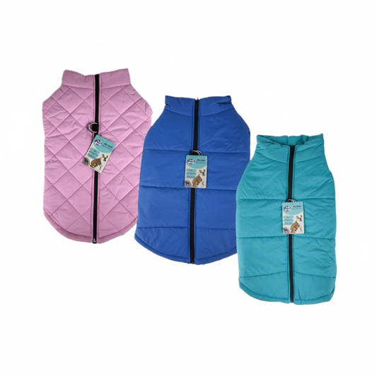 Pet Dog Jacket with Zipper - Unisex - 3XL