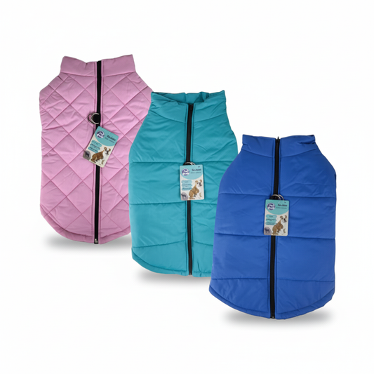 Pet Dog Jacket with Zipper - Unisex - 5XL