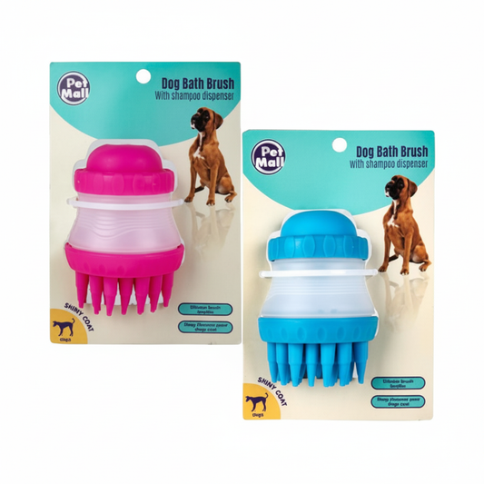Pet Dog Wash and Shampoo Brush
