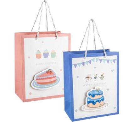 Gift-Bag Paper Med 18x23cm Pop-Up