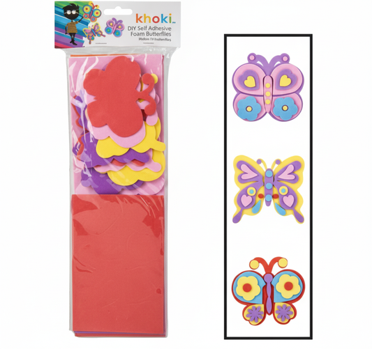 Art & Craft Foam Butterflies (10pc)