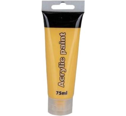 Art and Craft Acrylic Paint - 75ml - Orange Pastel