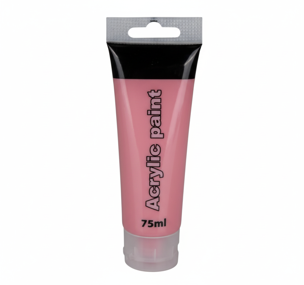 Pastel Pink Acrylic Paint for Art and Craft (75 ml)