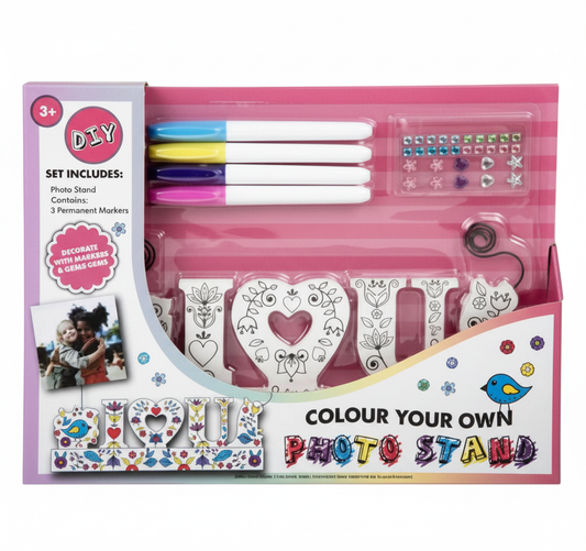 Colour Your Own Picture Stand