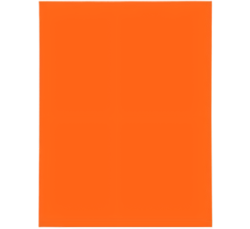 Orange Bright 160 g Art and Craft Board Sheet (A2 Size)