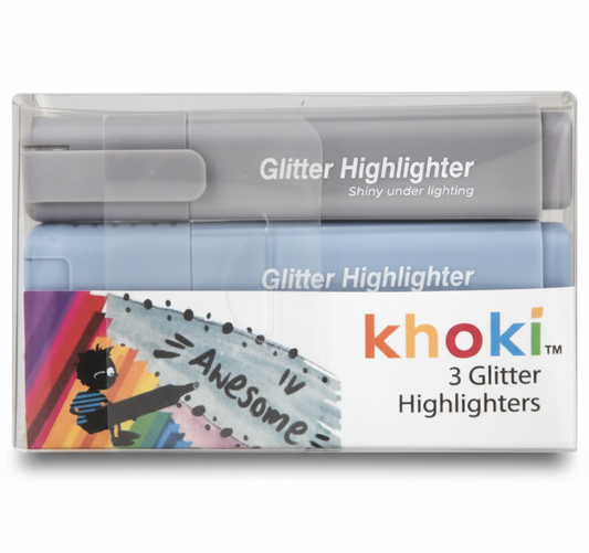 Art and Craft Glitter Highlighter (3 Pieces)
