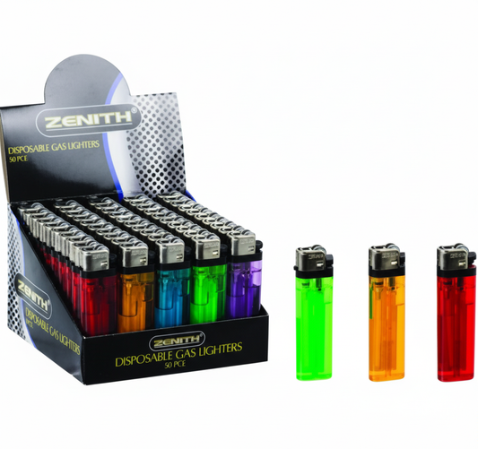 Disposable Cigarette Lighter - Pack of 50