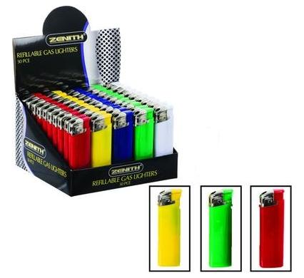Refillable Electronic Lighter - Pack of 50