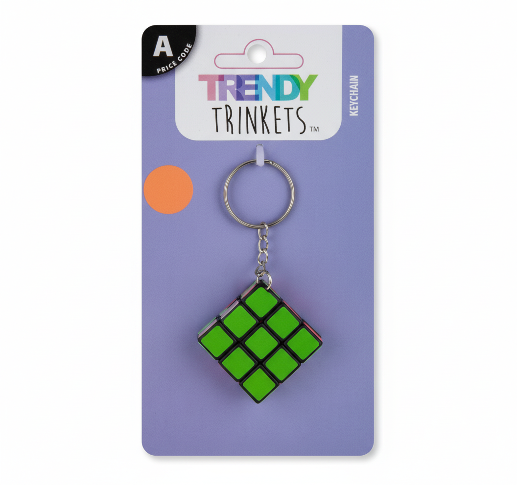 Rubik's Cube Keychain (3 cm)