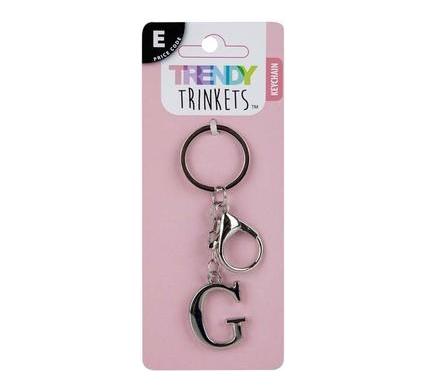 Keychain Alpha Metal Letter G