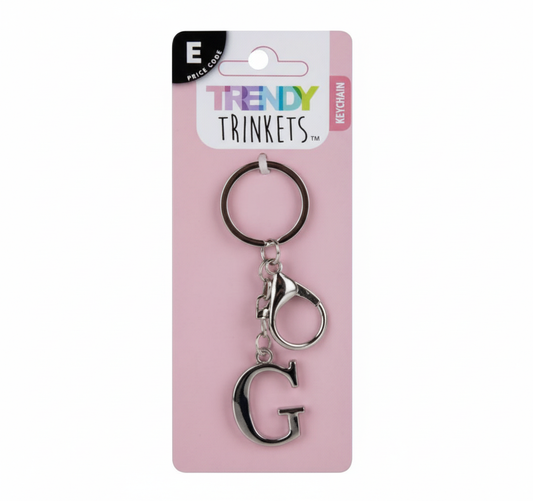 Keychain Alpha Metal Letter G