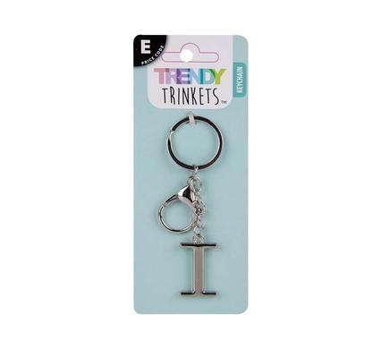 Keychain Alpha Metal Letter I