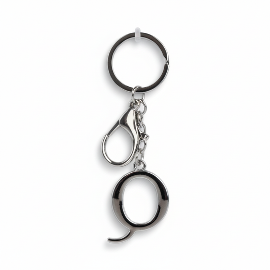 Keychain Metal - Letter Q