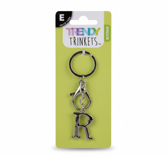 Keychain Metal - Letter R