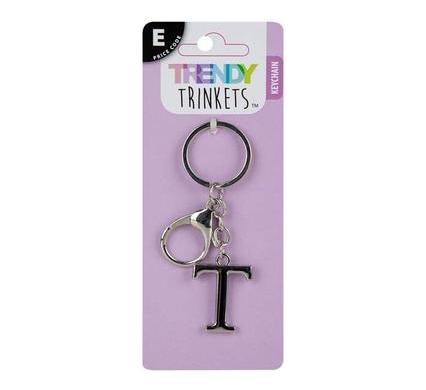 Keychain Alpha Metal Letter T - Keychain