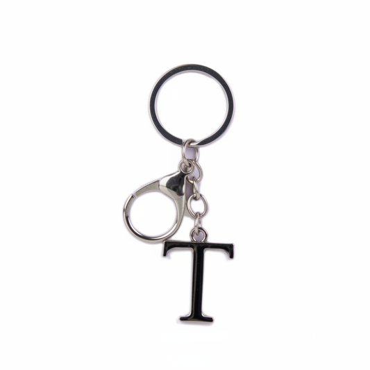 Keychain Alpha Metal Letter T - Keychain