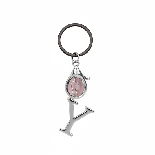 Keychain Alpha Metal Letter Y