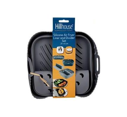 Air Fryer Liner and Divider - Square - 21x6 cm