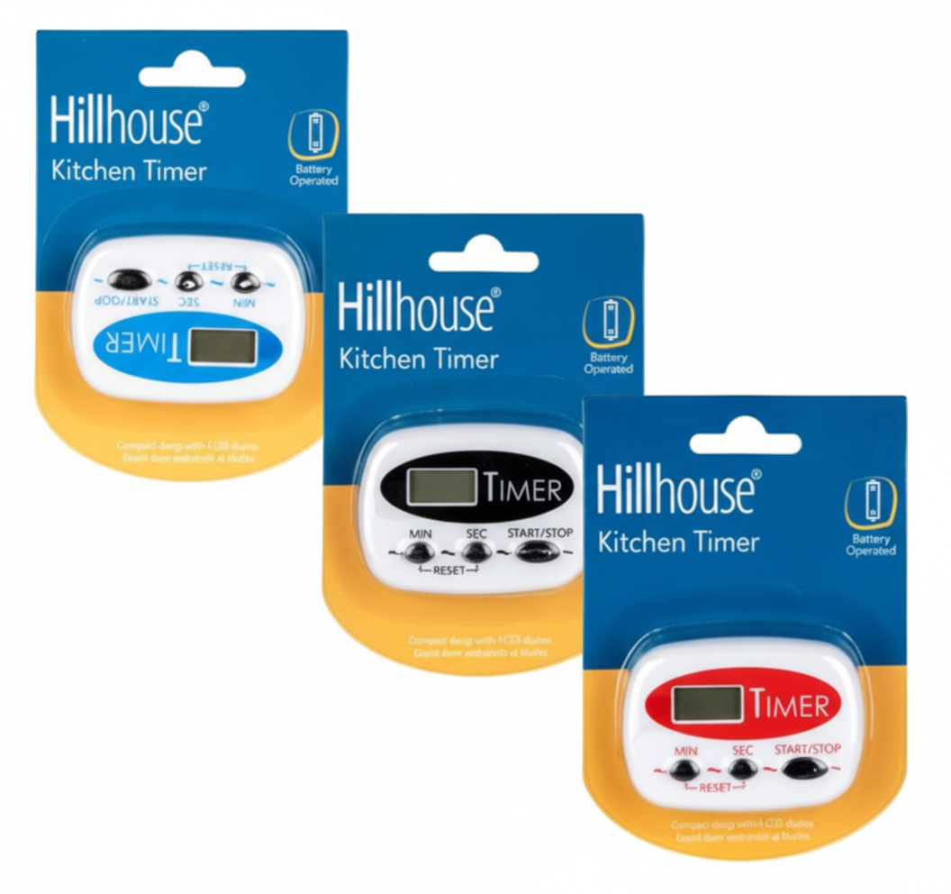 Kitchen-Gadget Digital Timer 60min - Various Colors