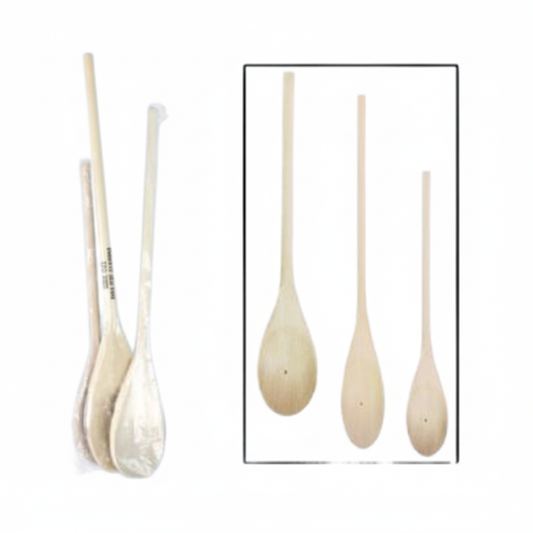 Mixing Spoons Wooden - 3 Piece Set - Hillhouse