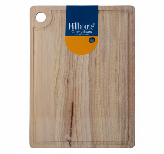 Cutting Board Wooden - 38 x 25 x 1.5 cm - H/H