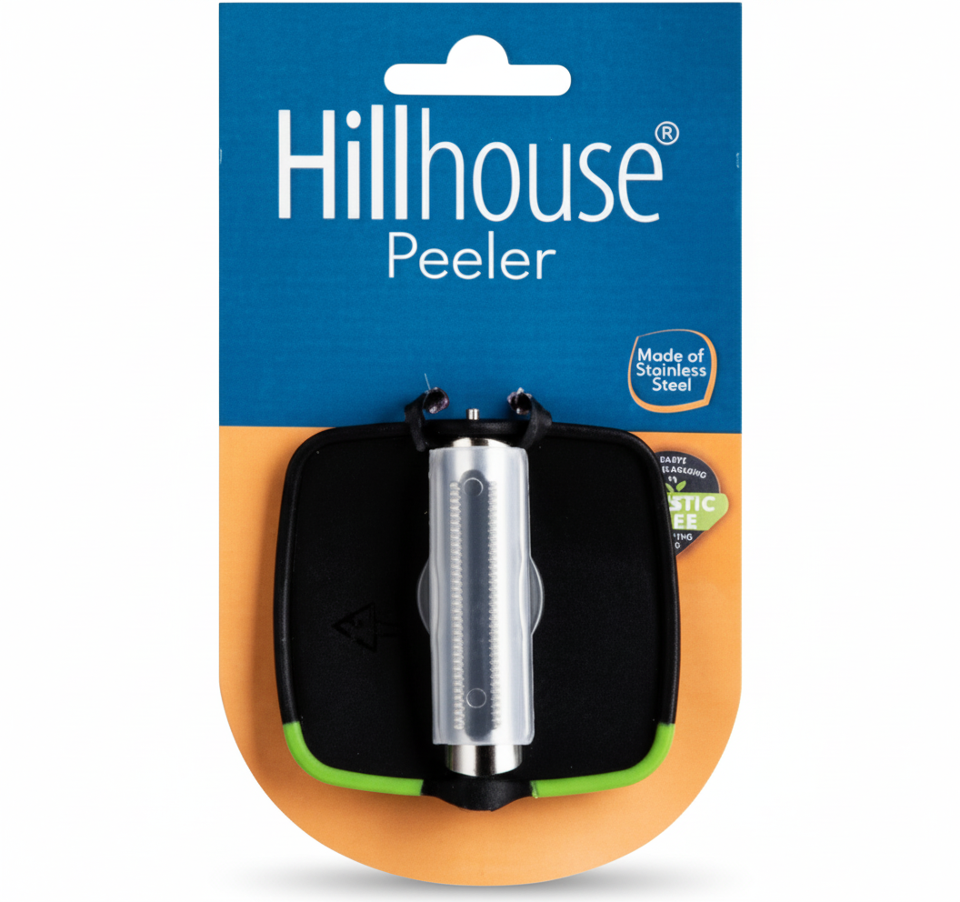 Peeler with Serrated Blade