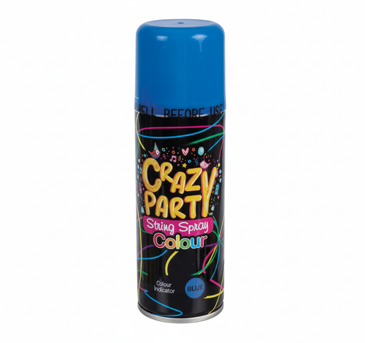 Party string Spray - Blue - 250ml