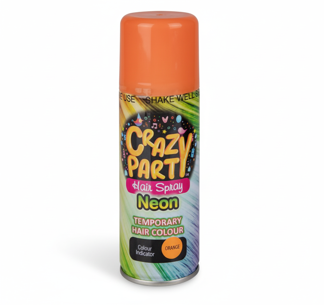 Neon Orange Party Hairspray (250 ml)