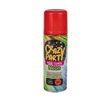 Neon Party Hairspray - Red - 250ml