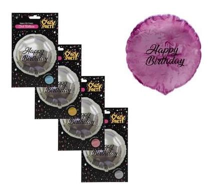 Balloon Foil Happy Birthday Solid