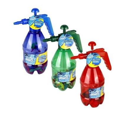 Balloon Pumper and 100 Assorted Water Balloons
