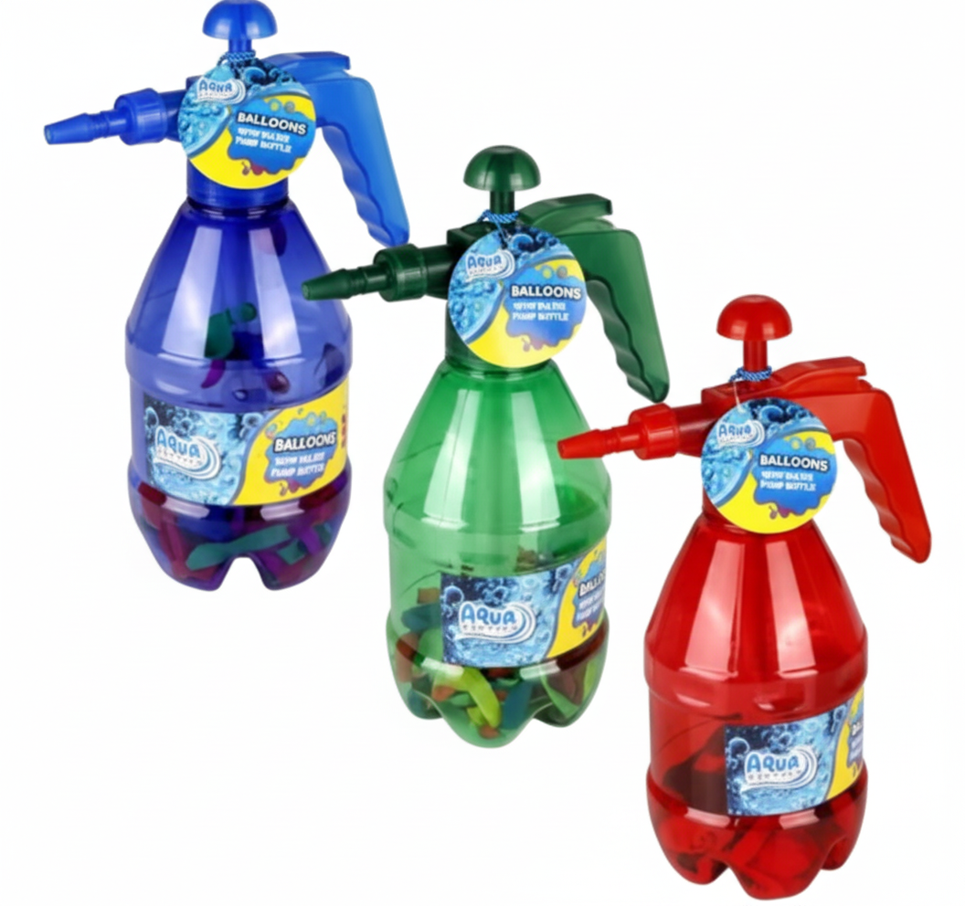 Balloon Pumper and 100 Assorted Water Balloons
