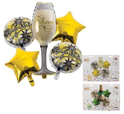 Balloon Bouquet Celebrate - 5 Piece Set