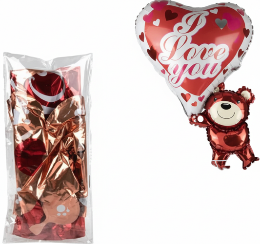 Air-Inflated Balloon Teddy Bear