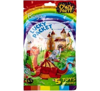 Dinosaur Party Lucky-Packet 5 Piece